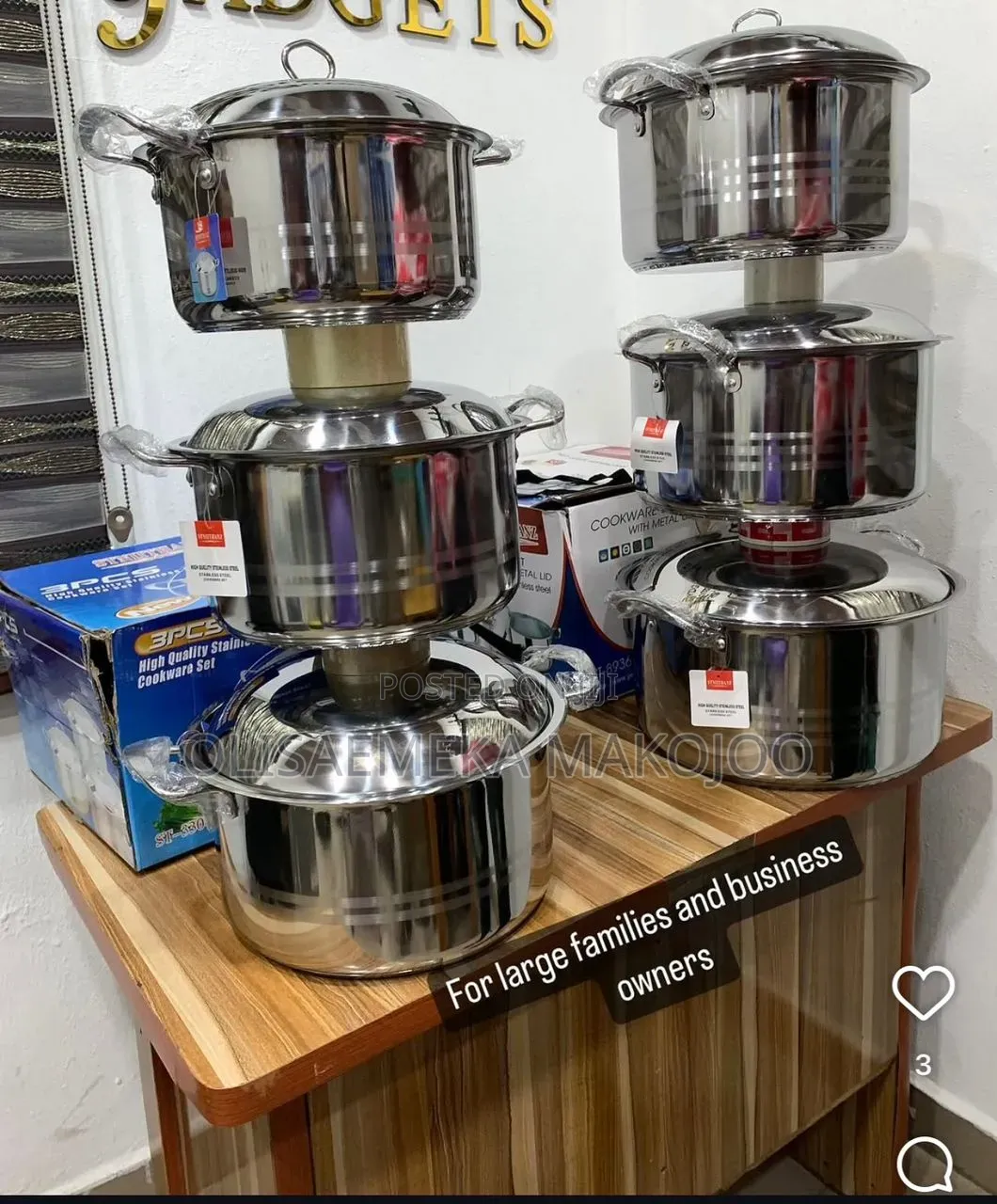 Induction Pot Set ( Brand New)