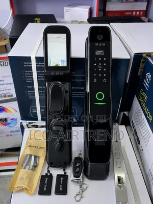 Biometric L90 Smart 3D Face Recognition Cat Eye Camera, App,Door Lock
