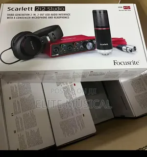 Scarlett 2i2 3rd Generation Audio Interface Focusrite