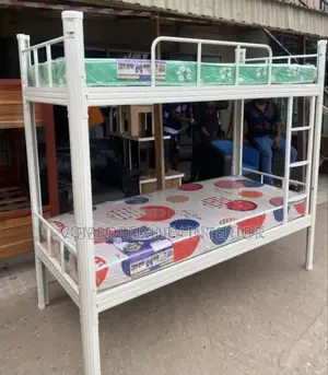Modern Steel Bunk Bed – Heavy-Duty Space Saver