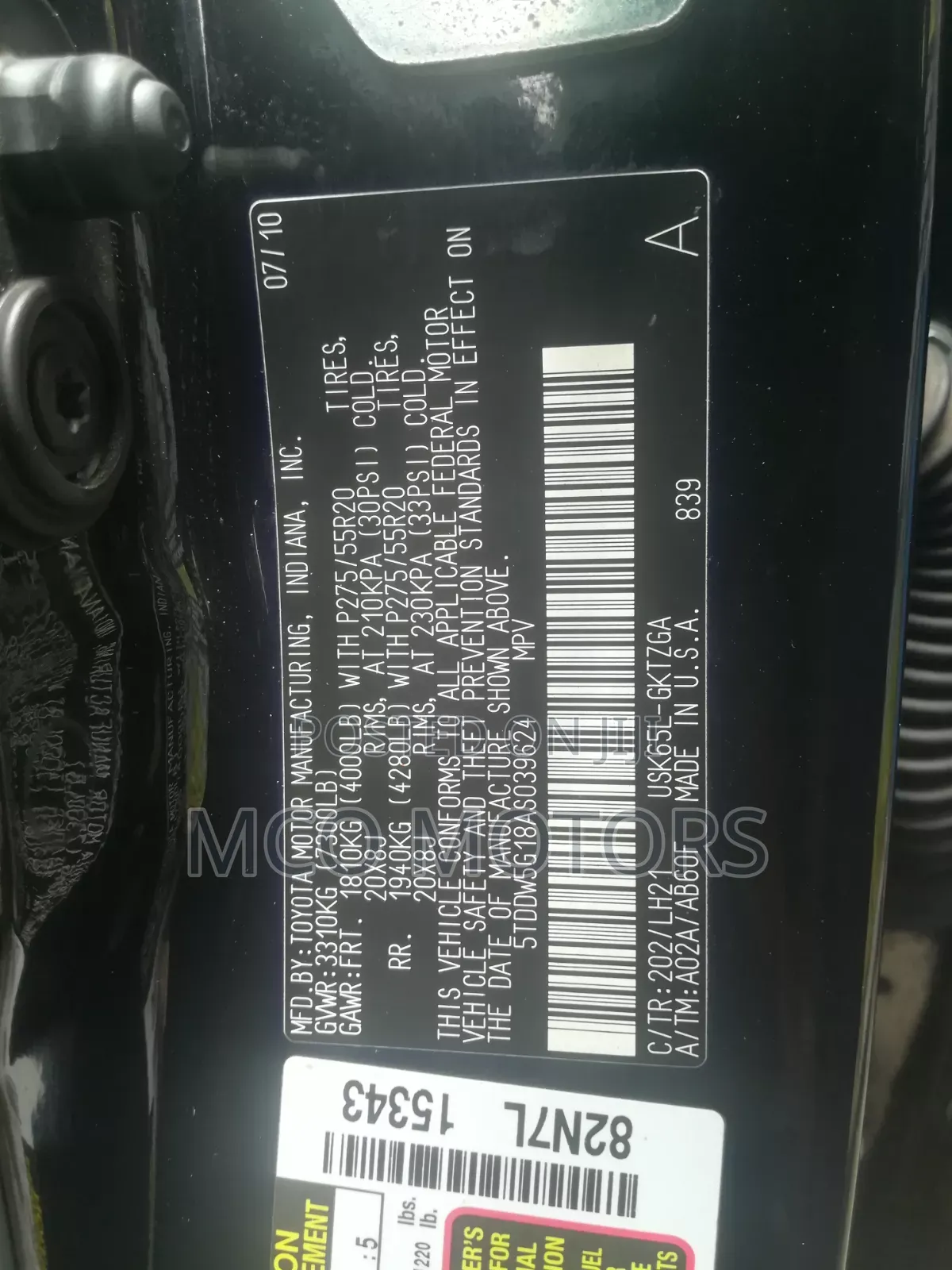 Toyota Sequoia 2011 Black