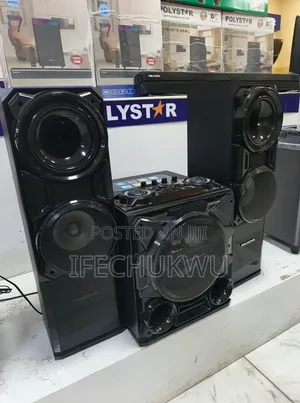 Original Polystar 25000Watts Powerful Home Theater System Bluetooth,