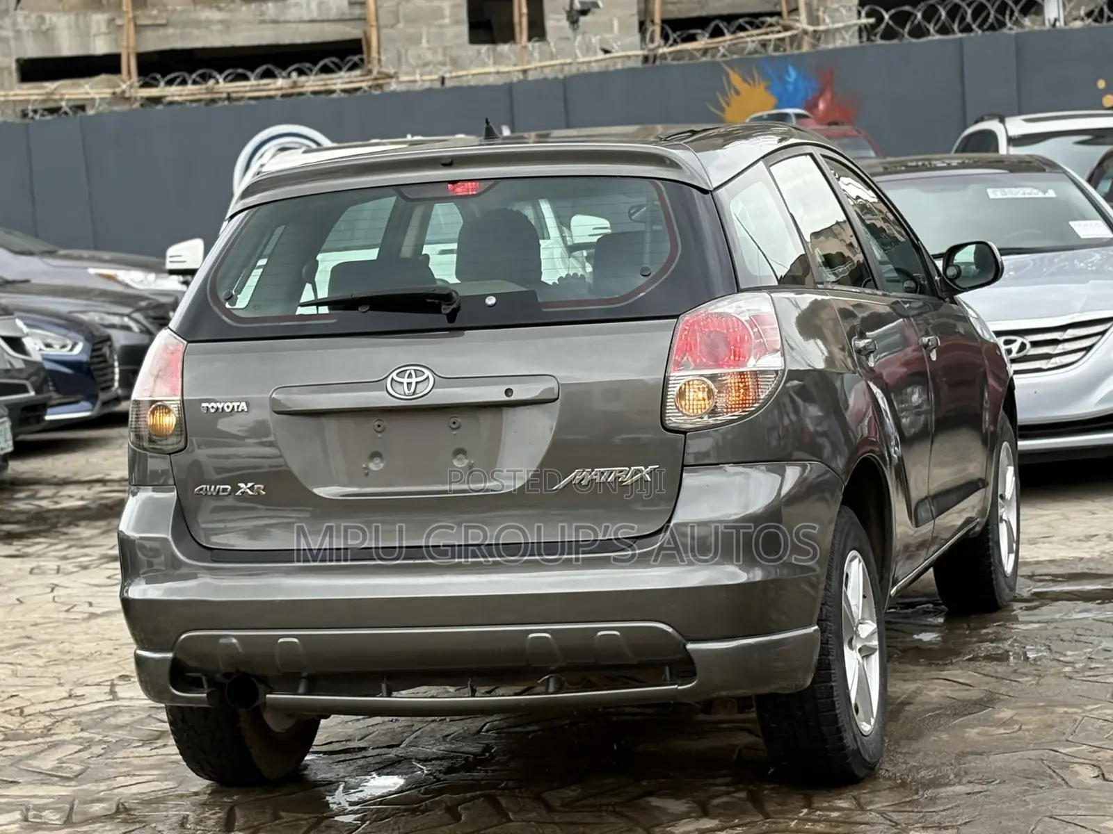 Toyota Matrix 2005 Gray