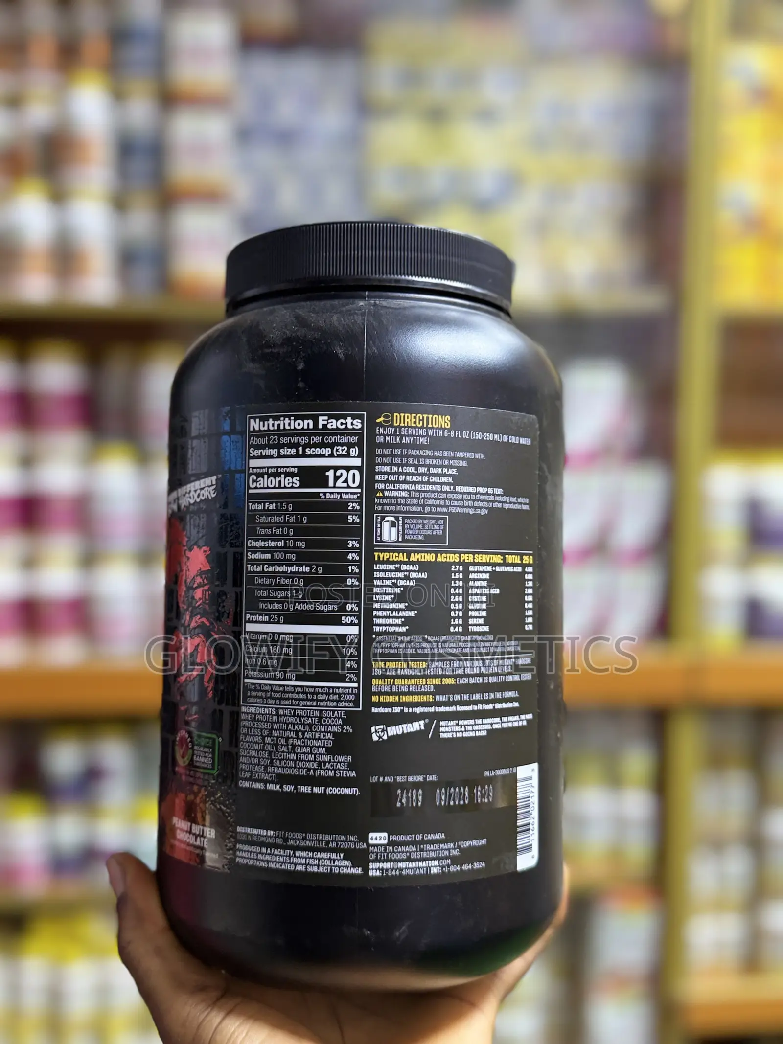 Mutant Hardcore ISO Whey Protein