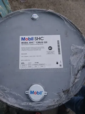 Mobil SHC Cibus 220 Synthetic Food Grade Machinery Oil 208L