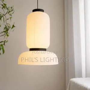 Wabi Sabi Pendant Lamps Rice Paper Chandelier