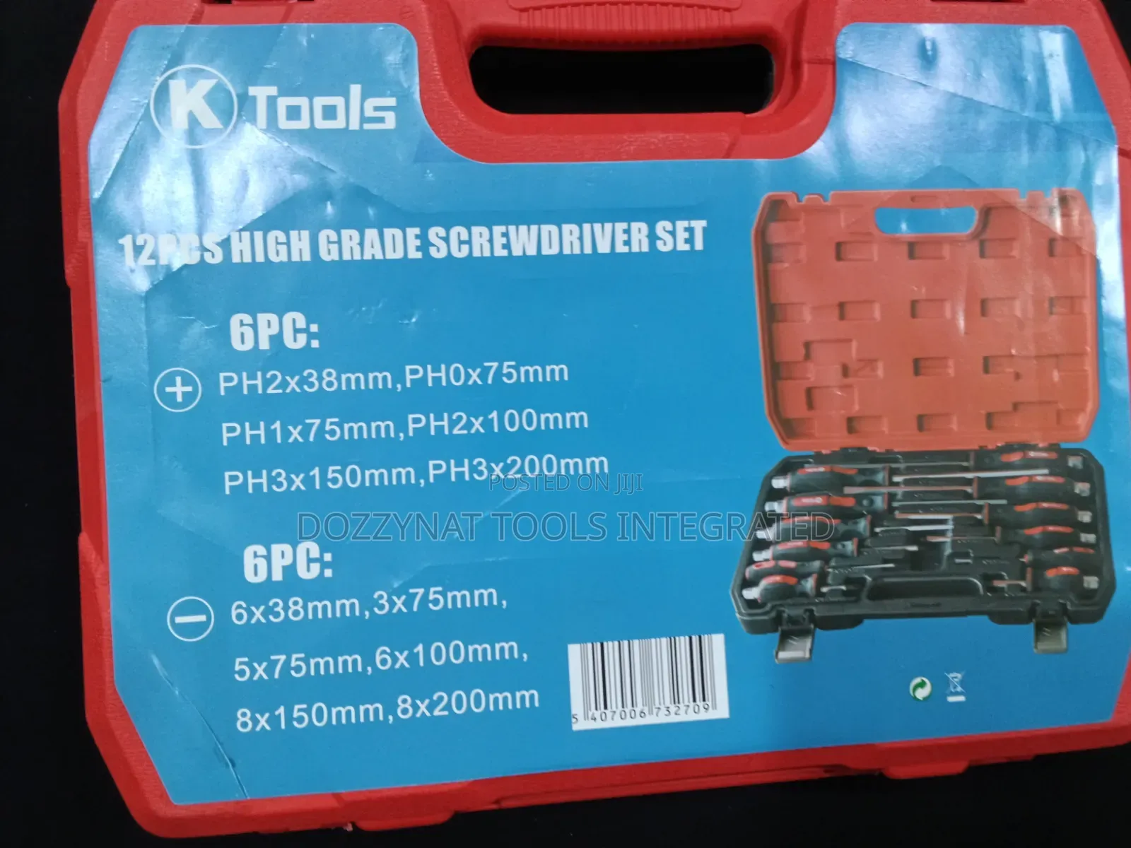 Mech. Box Screwdriver Set