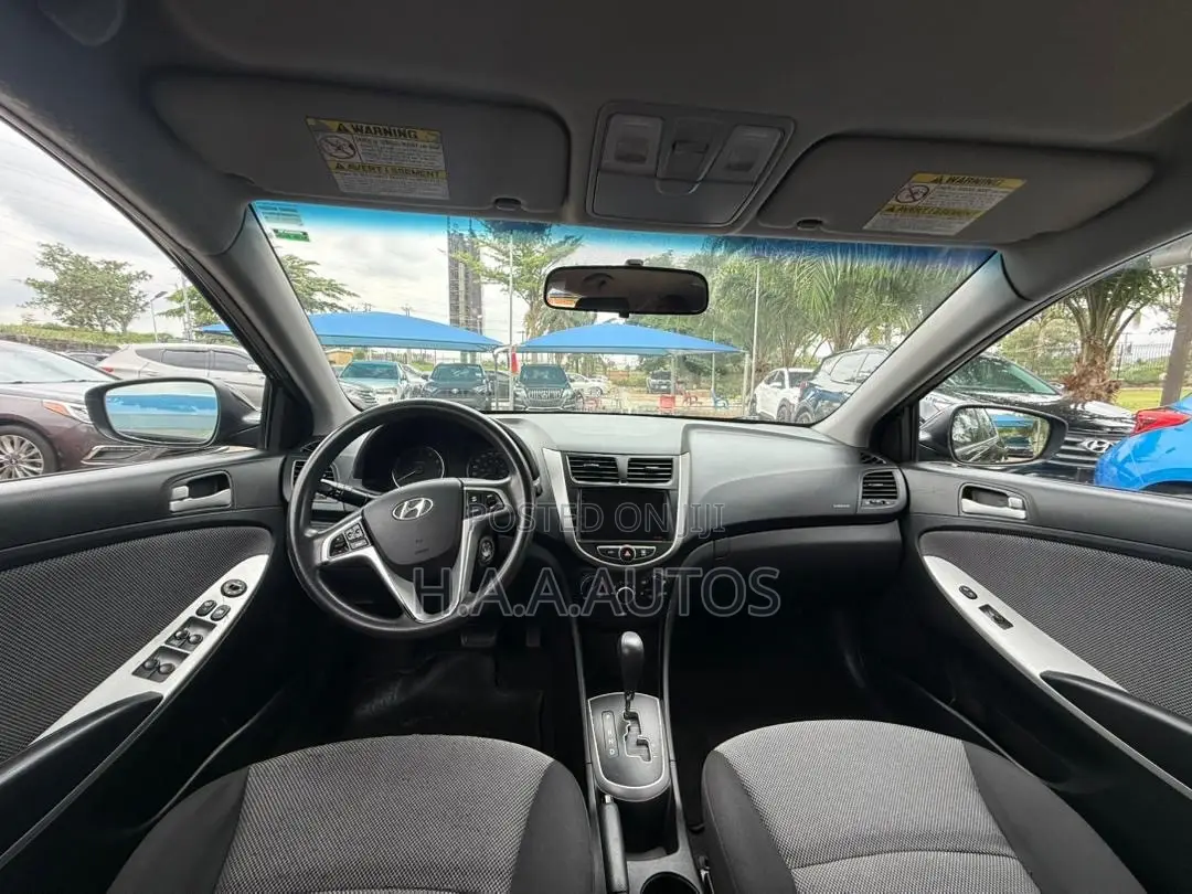 Hyundai Accent 2012 Black