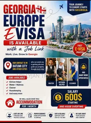 💯% Sure Georgia 6month Tourist Visa