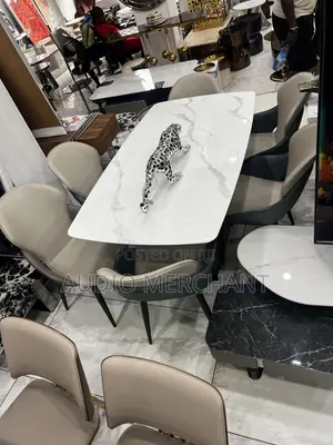 Luxury Dining Table Six Seats