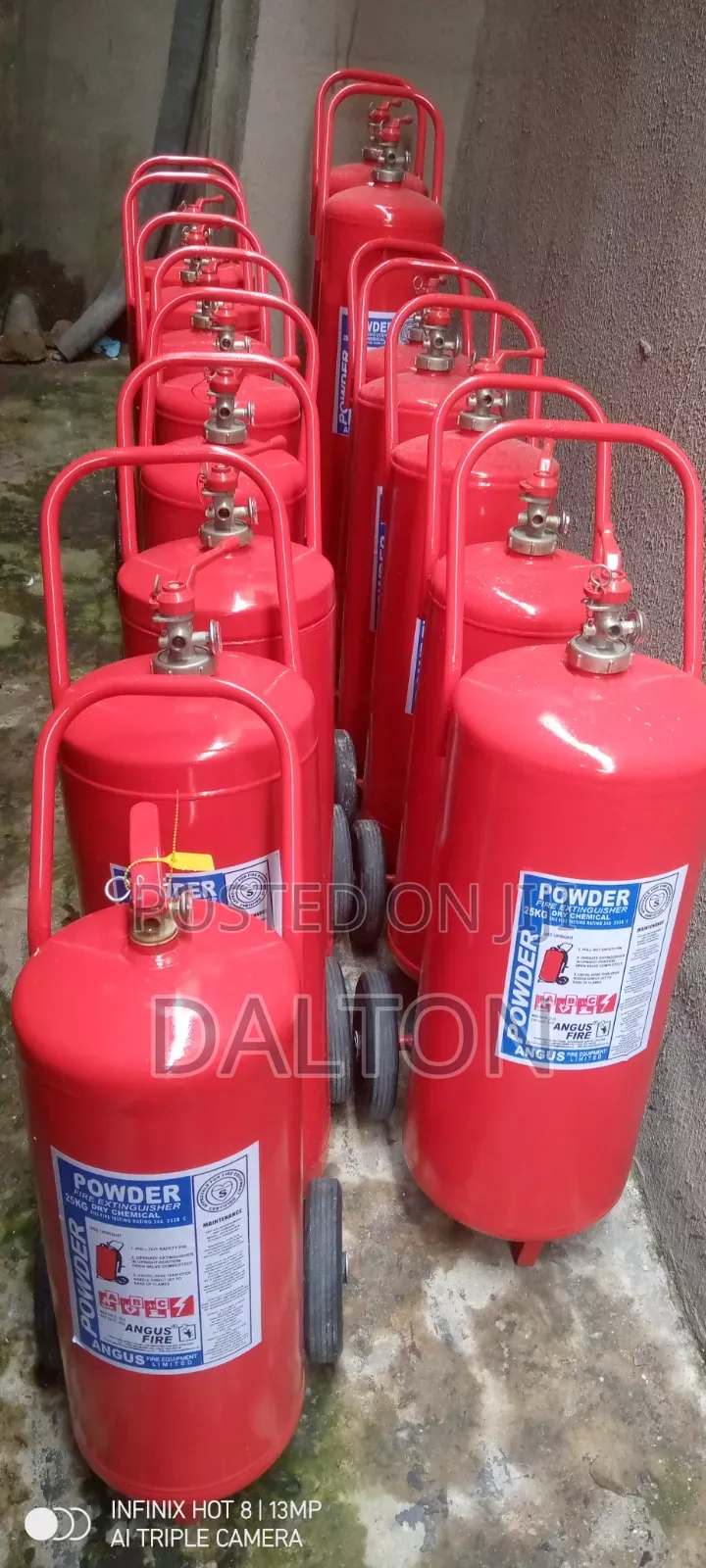 25kg DCP Fire Extinguisher