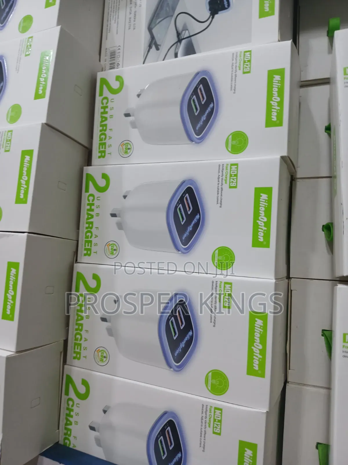 Million Option 2usb Fast Charger