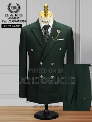 Double Breasted Suit for Men