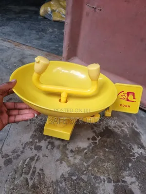 Plastic Wall-Mounted Emergency Eyewash Station