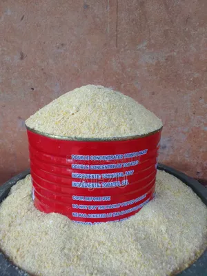 Yellow and White Garri