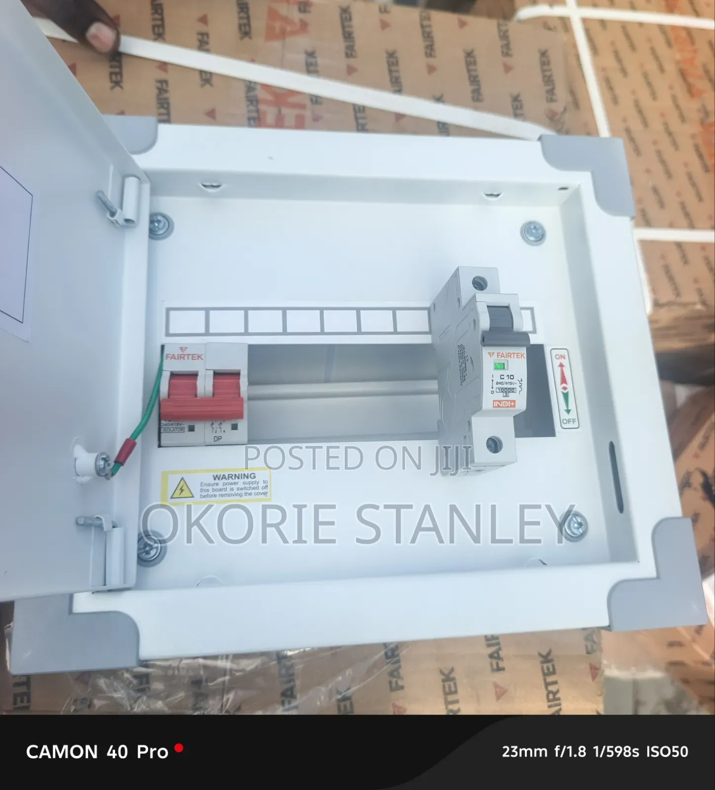D6 Single Phase Distribution Board