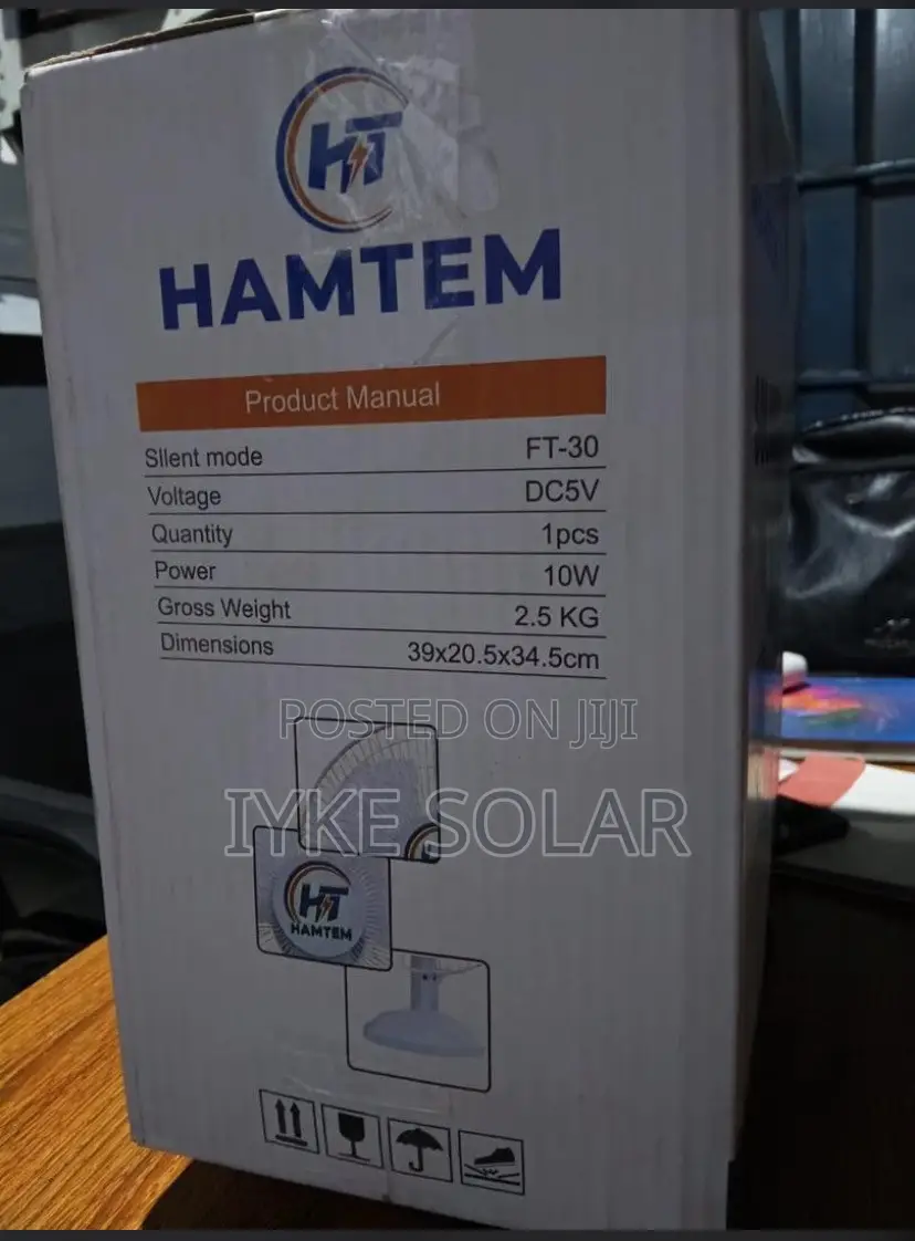 FT-30 Hamtem Solar Fan