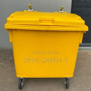 1100 Litres  Yellow Waste Bin for Factories Price