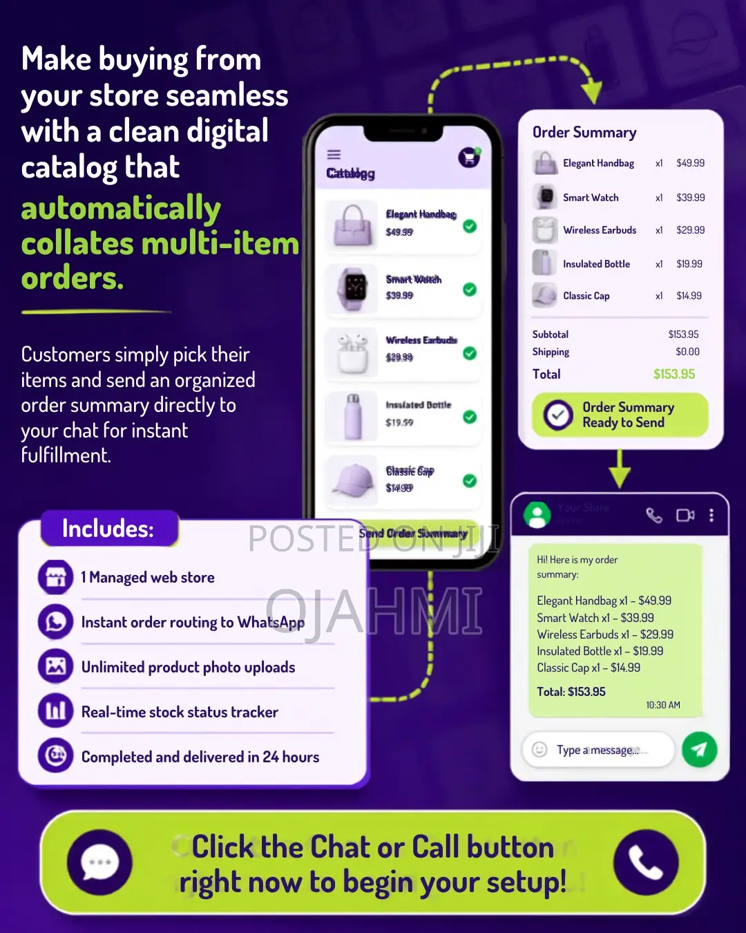 Simple Digital Shop Website for Everyday Merchants