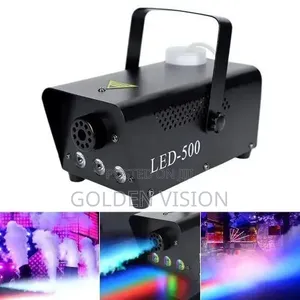 LED 1500W Fog Smoke Machine + Free Fog Liquid