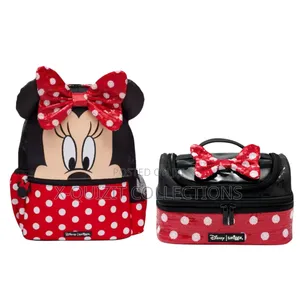 14-Inch Smiggle Minnie Mouse Bag Set