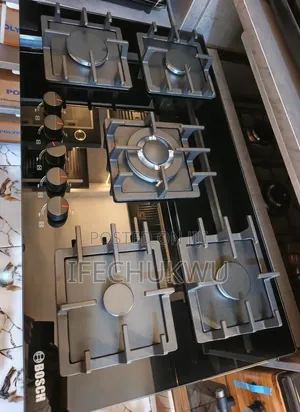 Original BOSCH 90cm Built-in With SAFETY DEVICES 5 Burners Gas HOB Etc