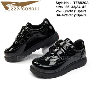 Solid School Shoe. Size 25 to 42