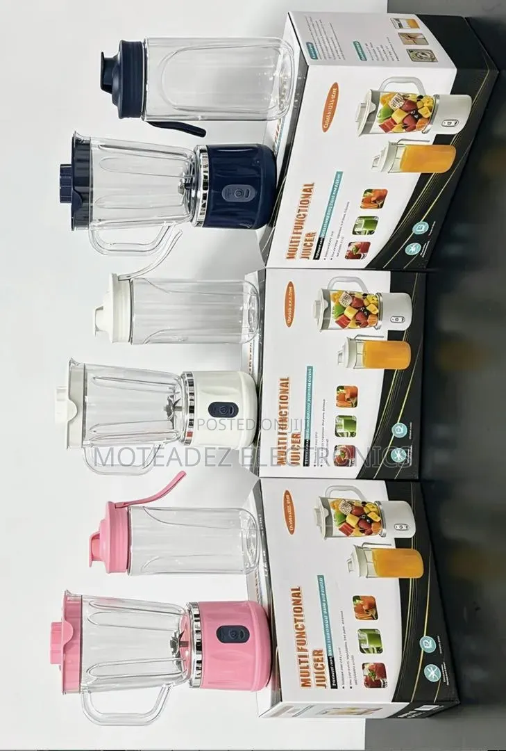 2in1 Rechargeable High Power Portable Multipurpose Juicer With Cup