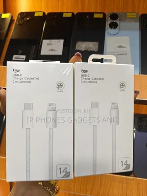 FLCK USB-C to Lightning Cable 2M Braided iPhone Fast Charge - New