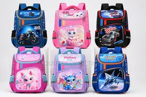 12-Inch Character School Bag for Kindergarten