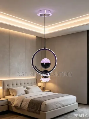 Black Led Chandelier Light