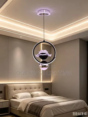 Black Led Chandelier Light