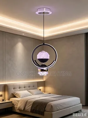 Black Led Chandelier Light