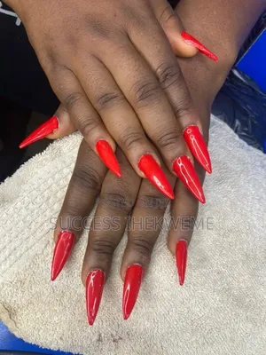 Gel Nail Design, 5by5 Closure Ventilated and Wigged, Blonde Skul Cap
