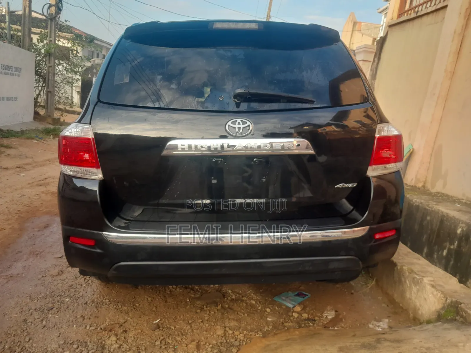 Toyota Highlander 2011 Black