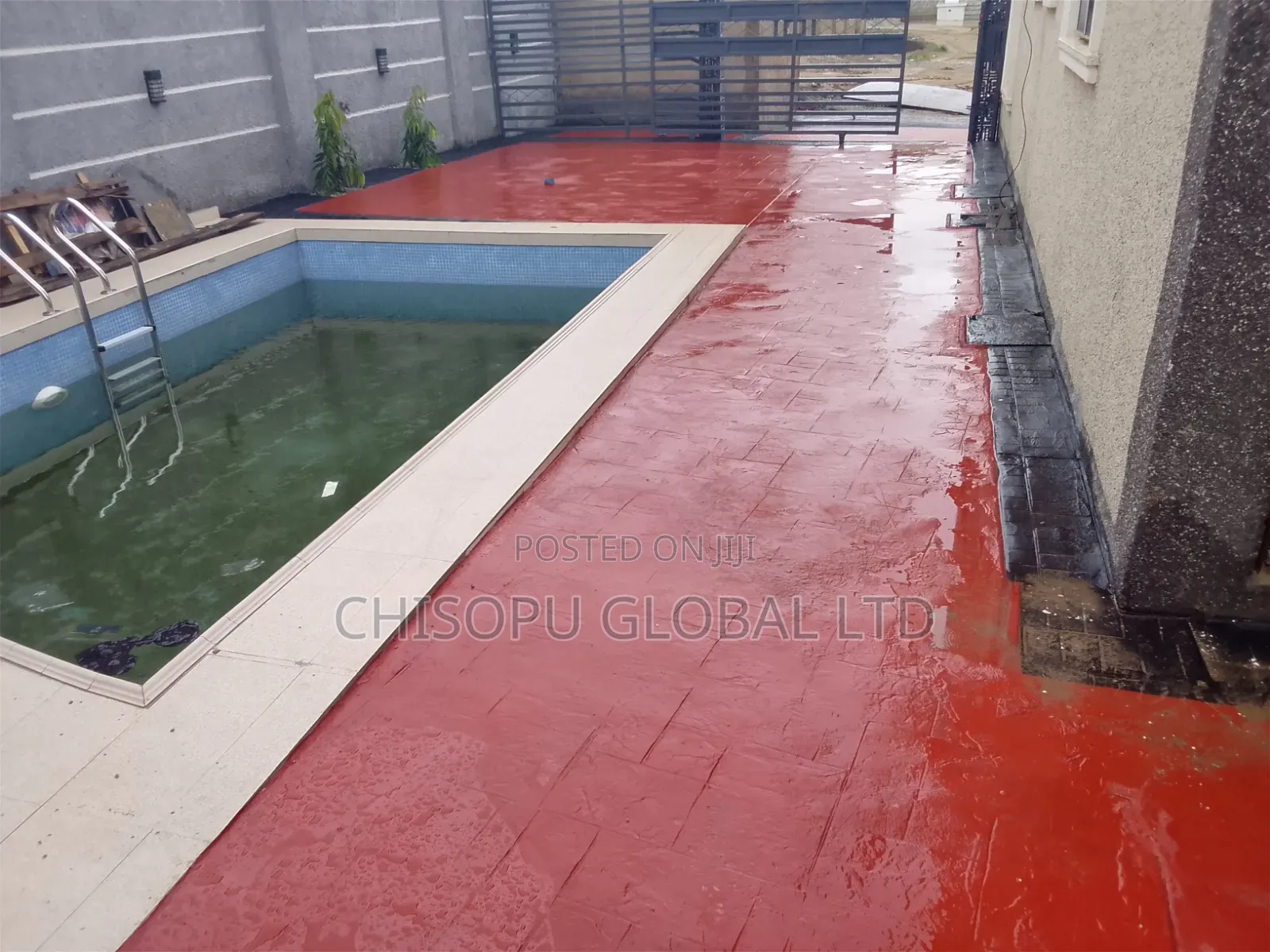 Original Stamp Concrete Floor Materials Installation