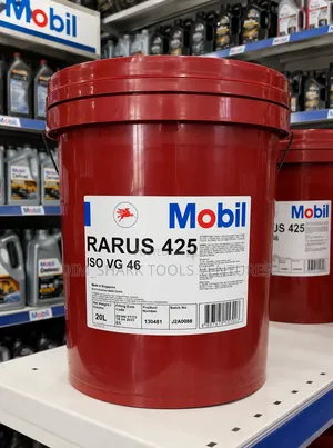 20-Liter Pail of Mobil Rarus 425 ISO VG 46 Air Compressor Lubricant
