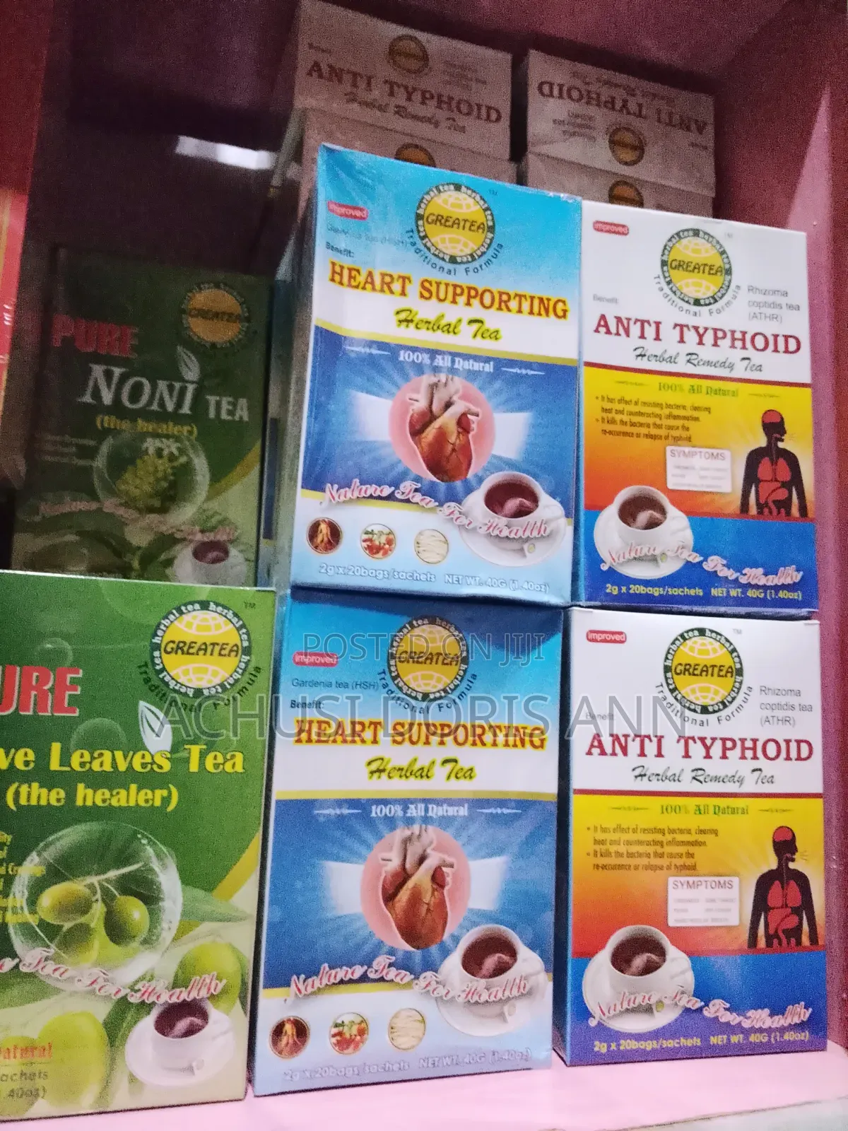 HERBAL GREEN TEA ☕ Different Varieties
