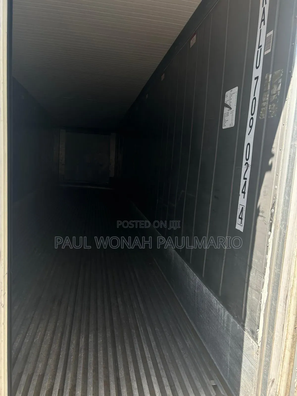 Sells of Reefer Container