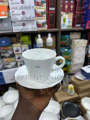 Tea / Coffee Mug and Saucer Set-6 Cups 6 Saucers