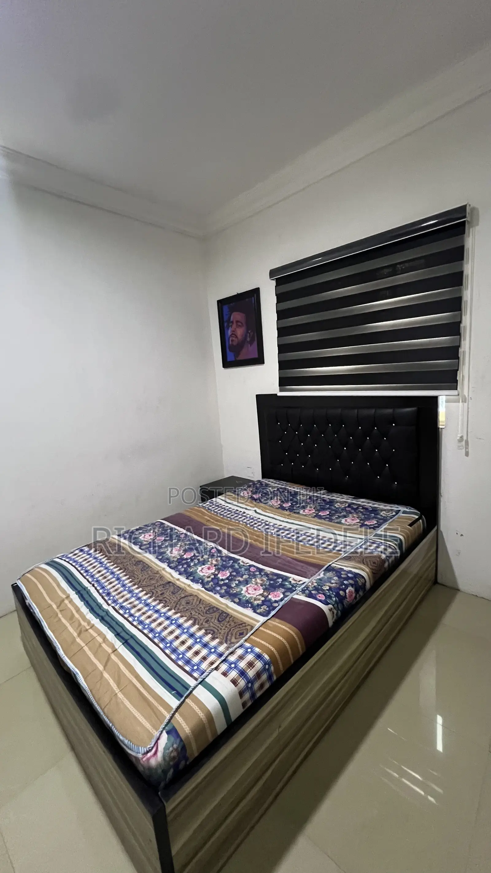 Bed + Bedframe + Beside