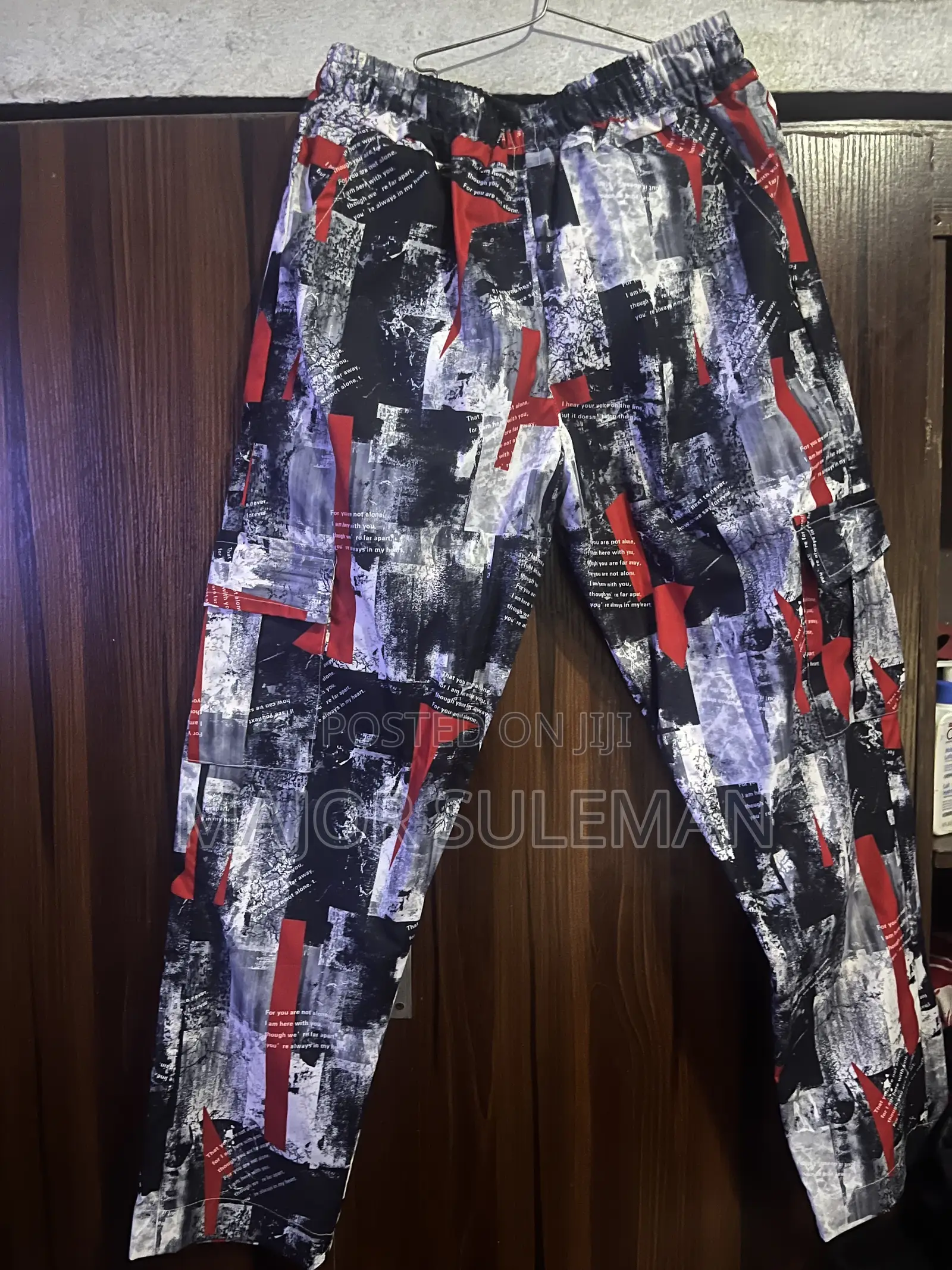 Urban Patchwork Cargo Two-Piece Set