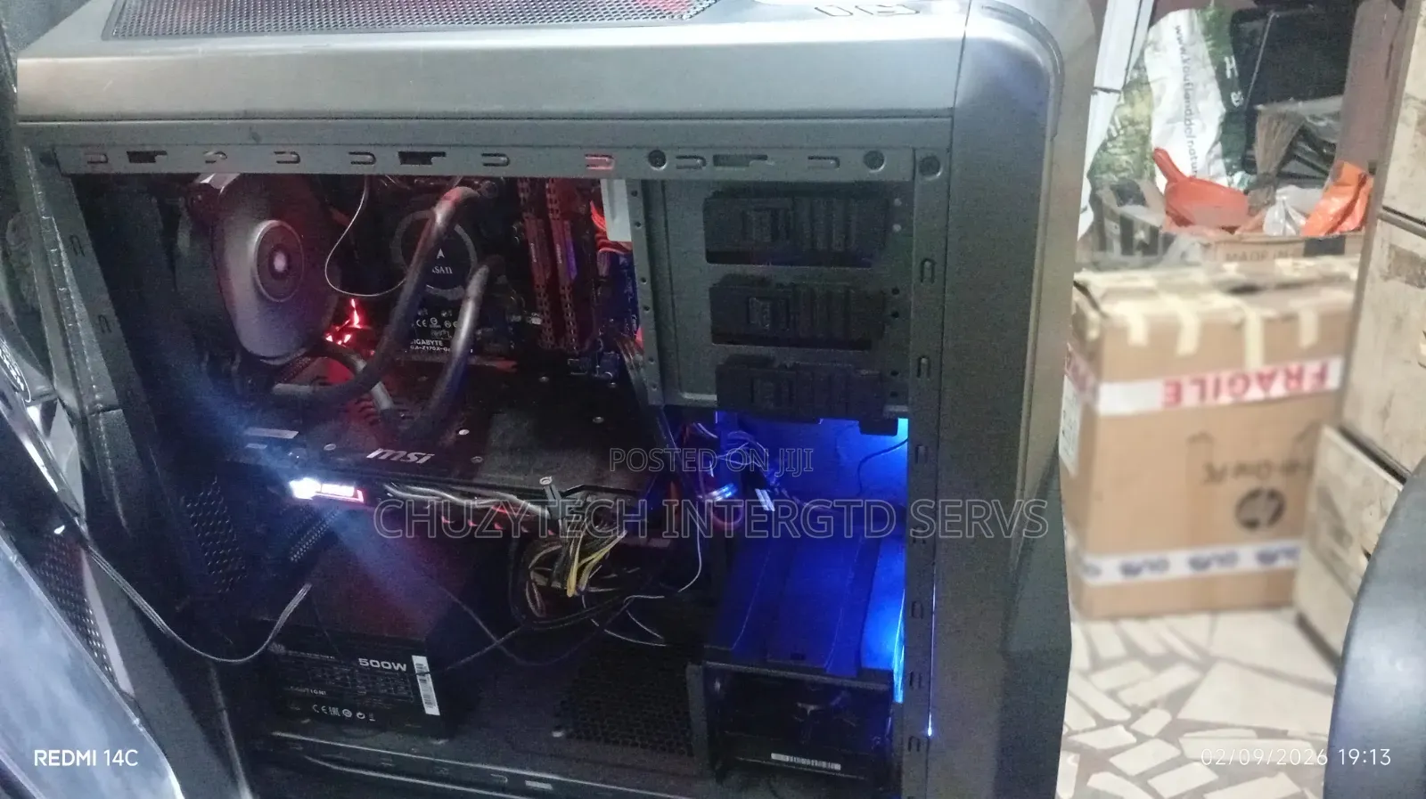 Desktop Computer Gigabyte 16GB Intel Core i7 HDD+SSD 512GB