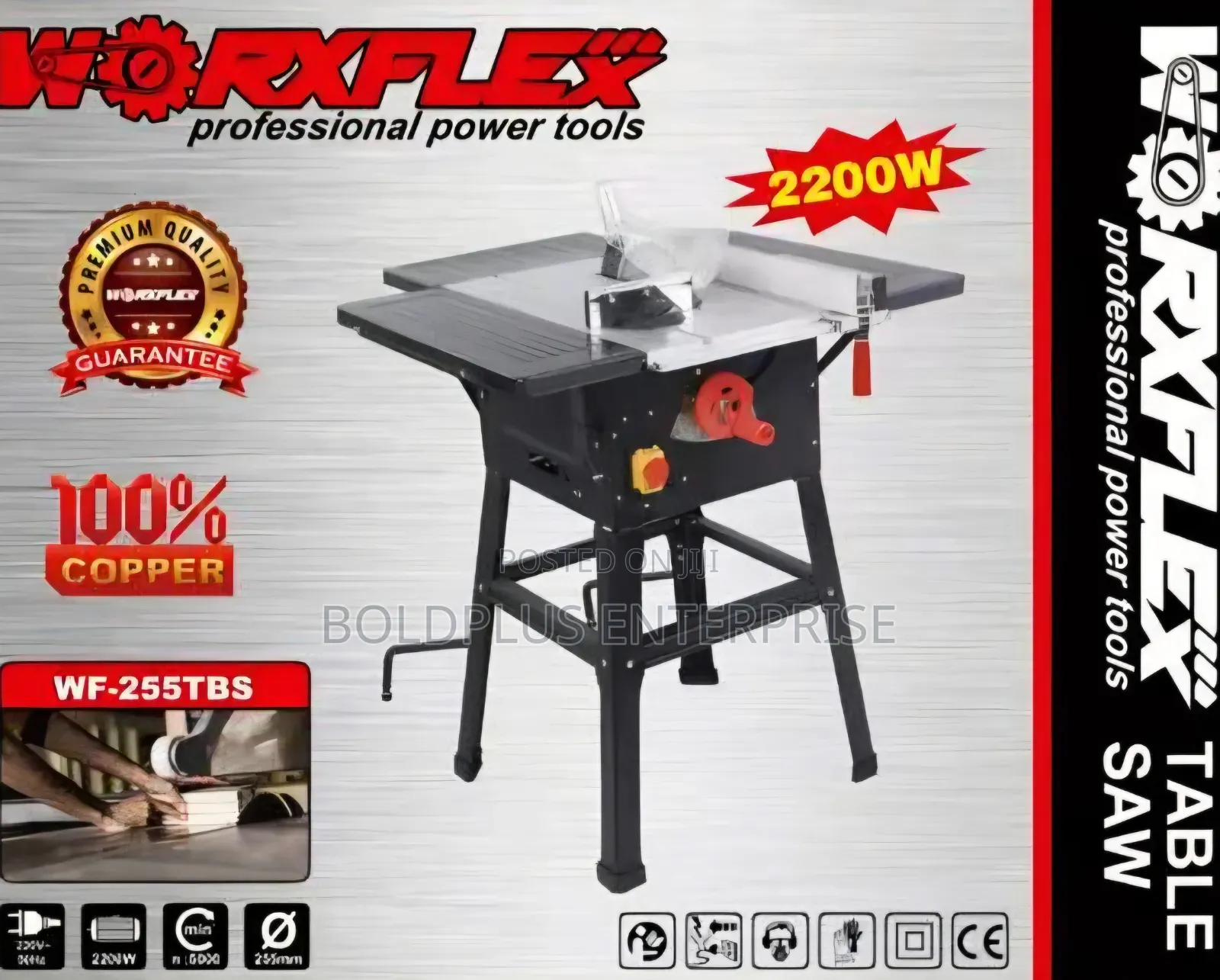 2200 Watts Heavy Duty Table Saw Machine