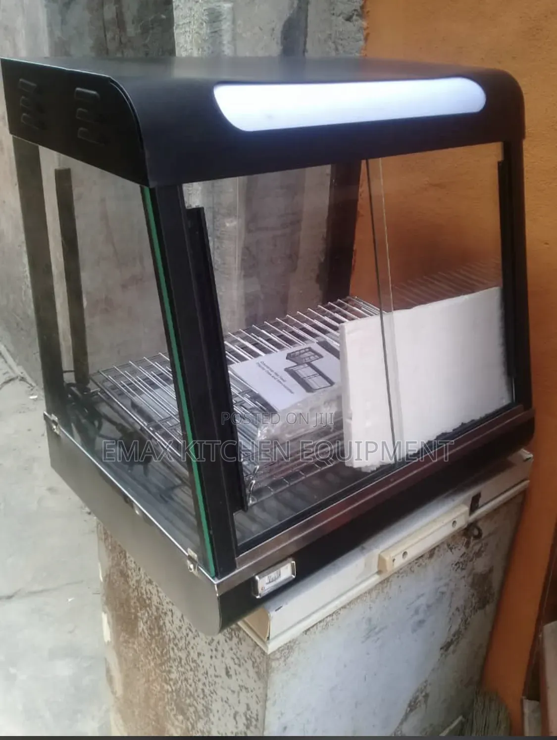 Black Snacks Warmer 2plates