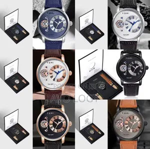 Tomi Leather Wristwatch