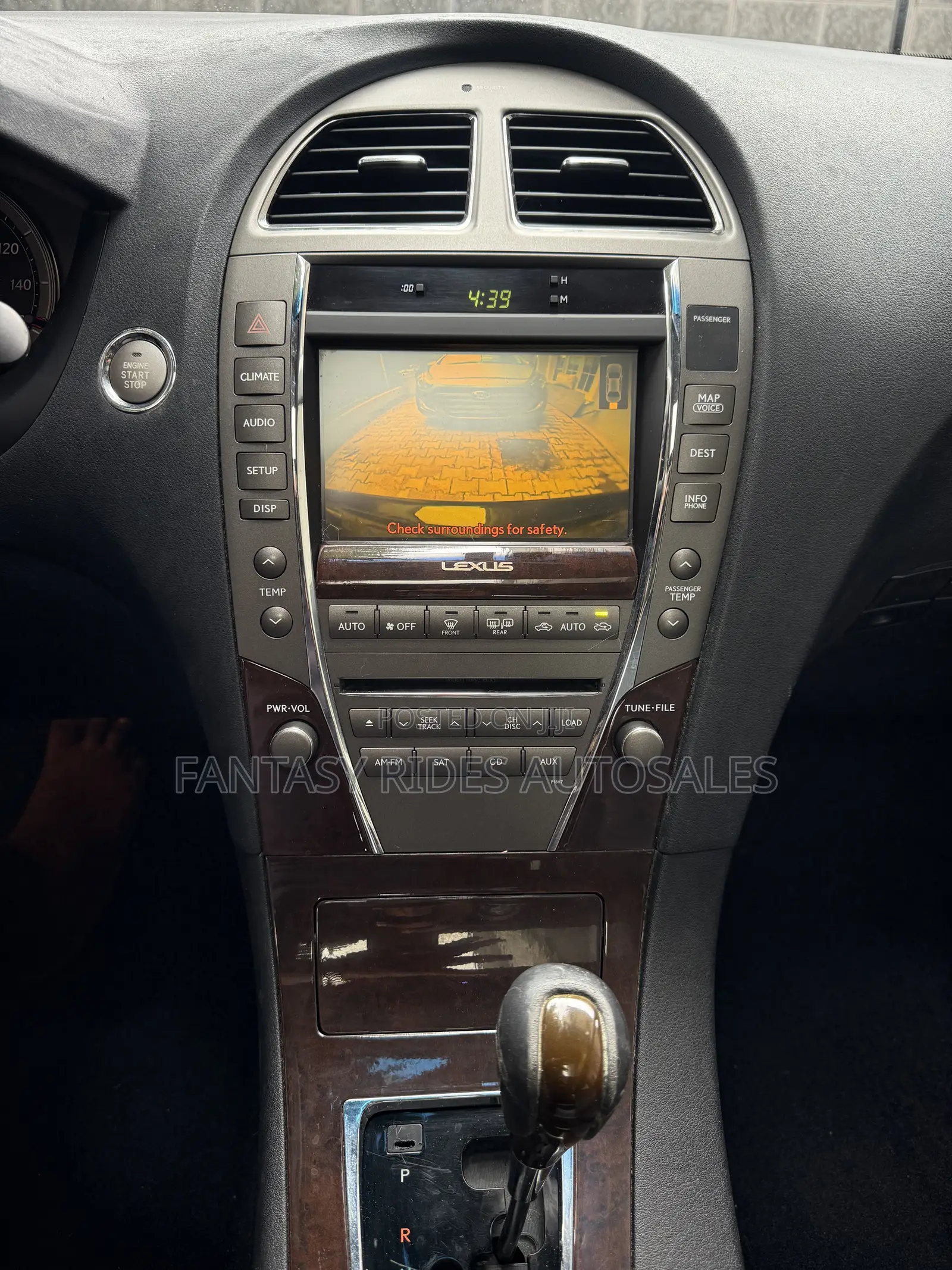 Lexus ES 350 2012 Black