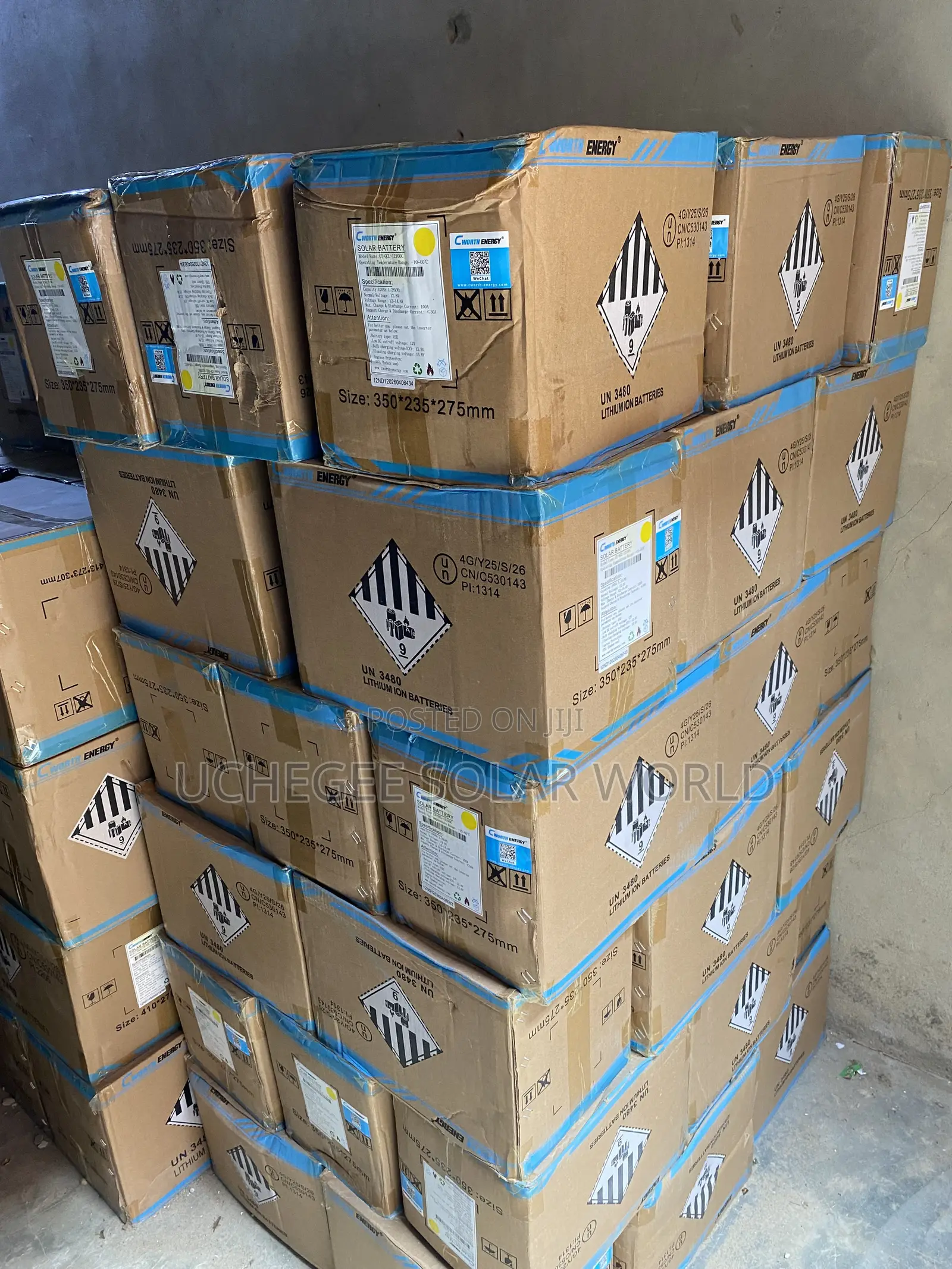 Solar Energy 200ah Lithium Ion Battery 12v
