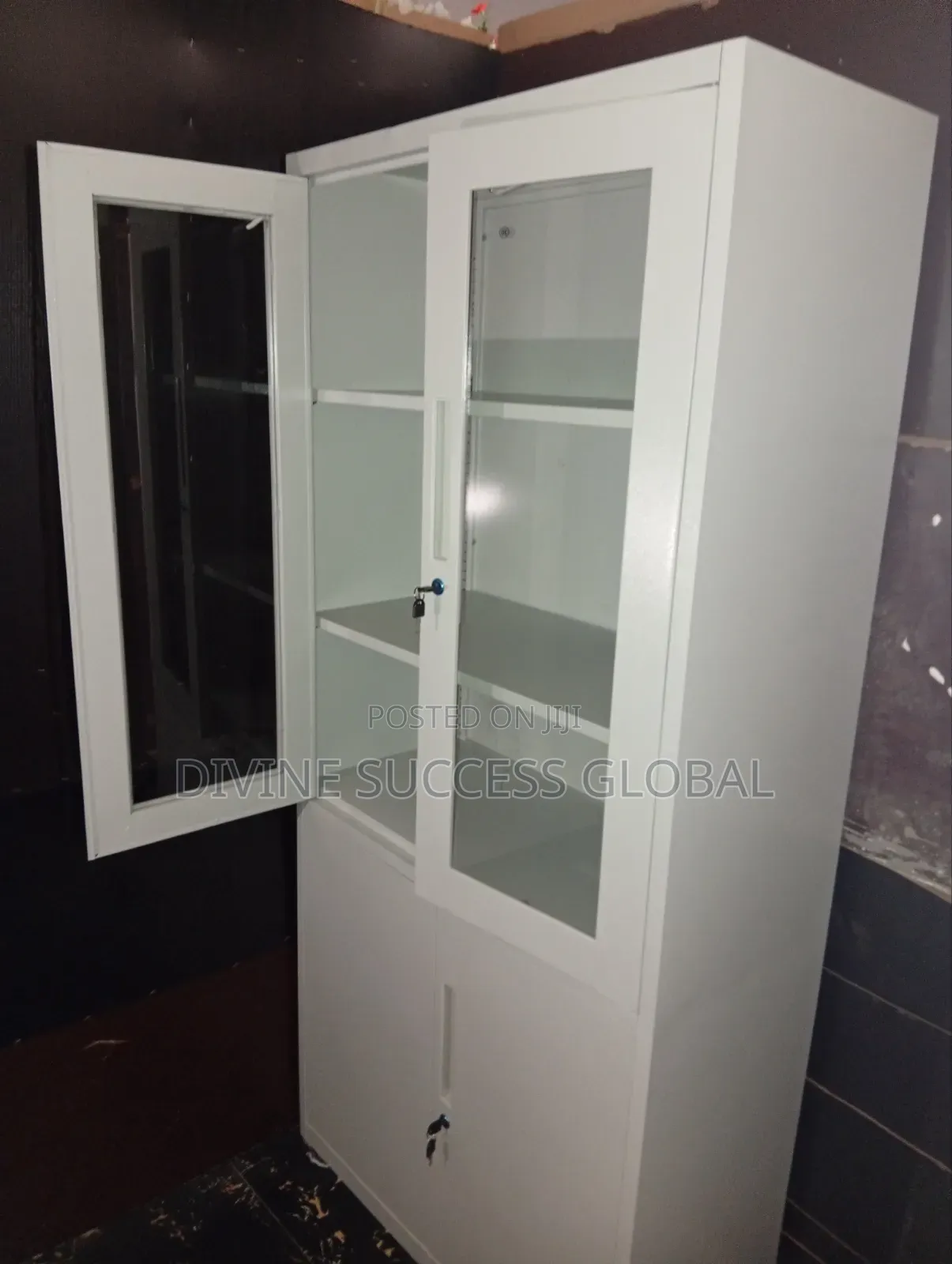 Quality Imported Office Cupboard With Glass