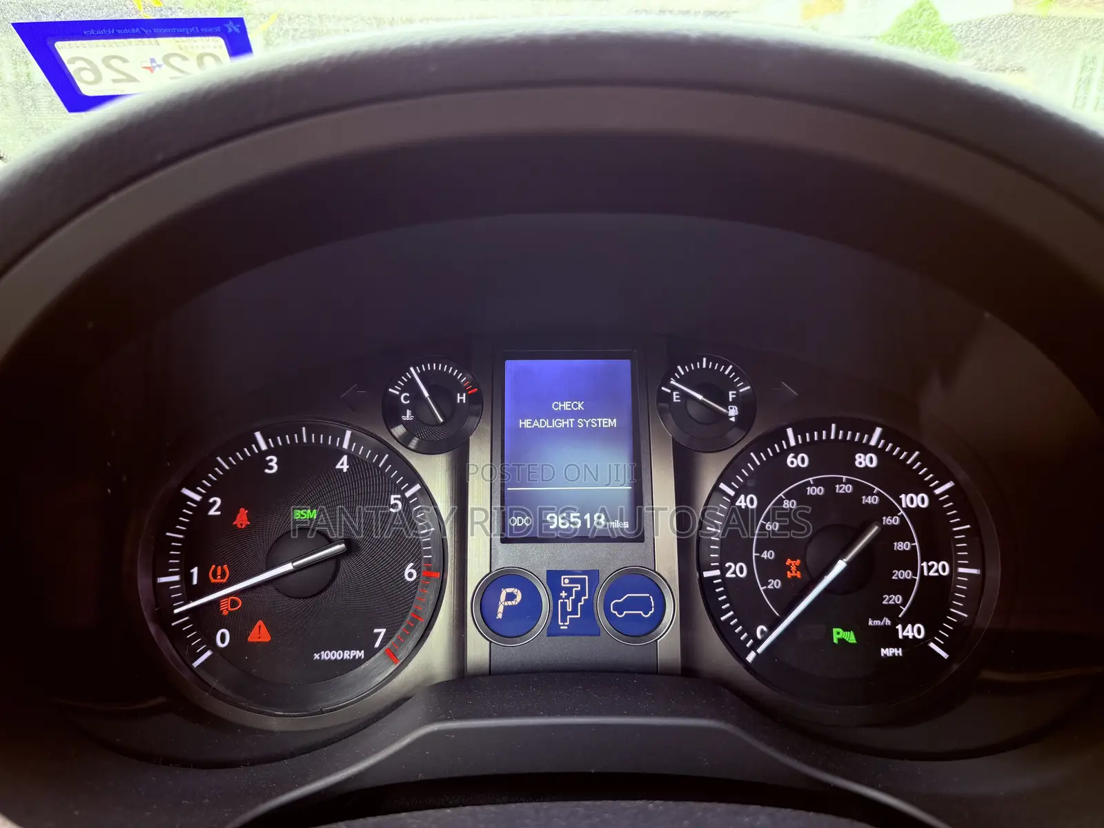 Lexus GX 460 Luxury 2019 Blue